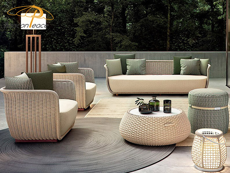 Outdoor Rattan Sofa