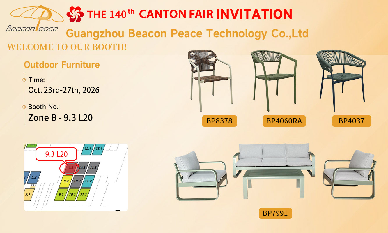 Waiting For You At The 140th Canton Fair【Zone B 9.3 L20】2026.10.23-27